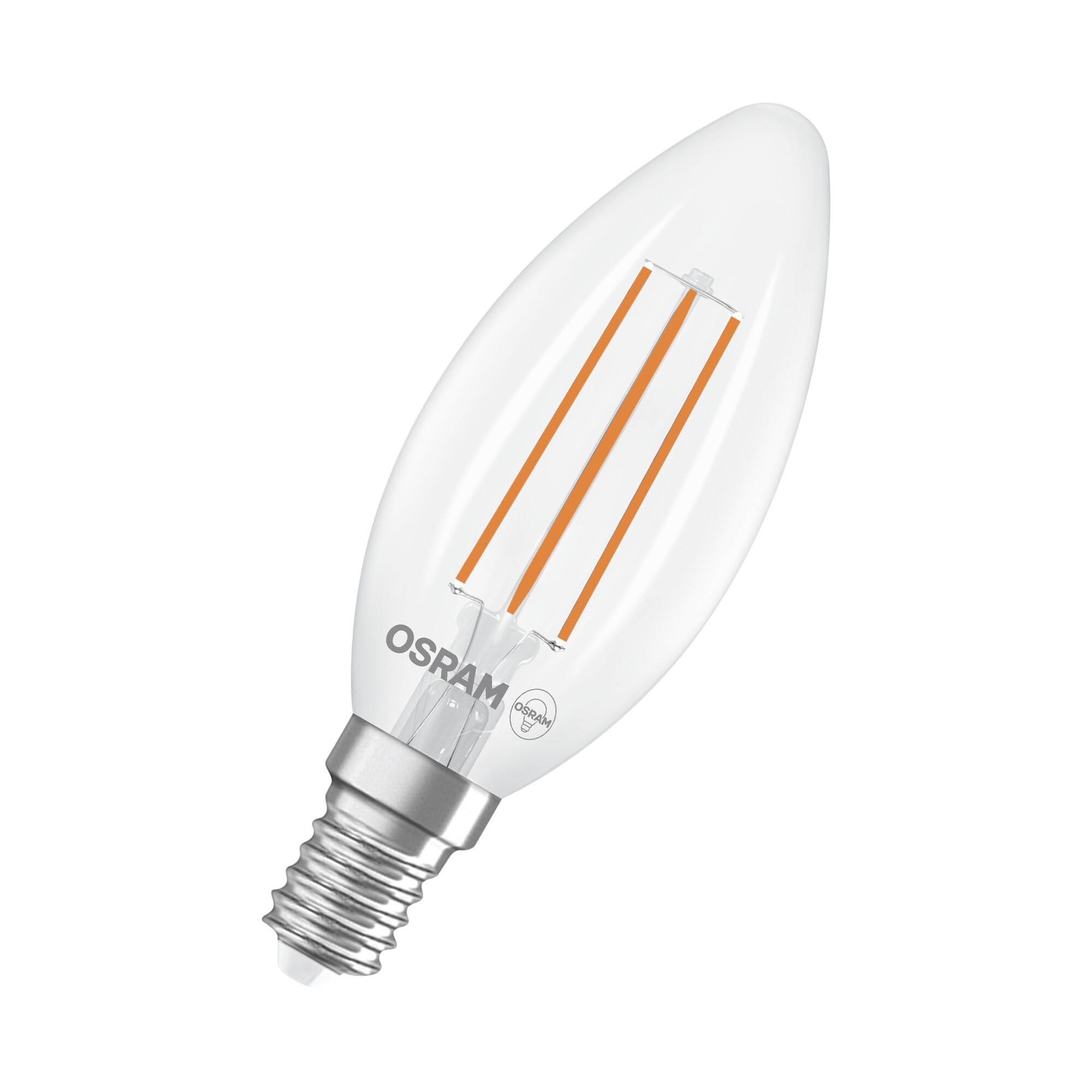 OSRAM Energy Class en forma clásica de mini vela, 3,8 W / 806 lm, EEK A, | , LED Lamps, 35.00 Millimetres dia, , Paquete de 6