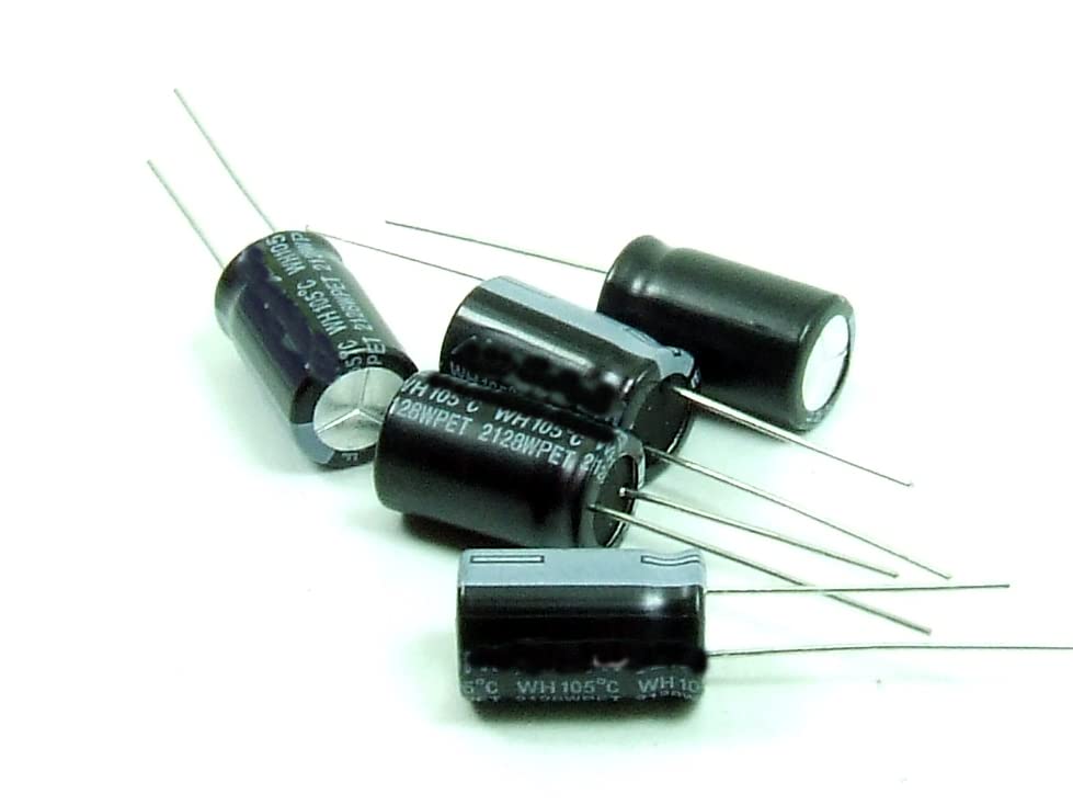 Pack de 5 Condensateurs Électrolytiques 470uF 25VDC - POPESQ