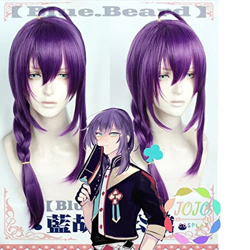 Cosplay Wig Ensemble Stars ALKALOID Ayase Mayoi Purple Braid Long Cosplay Heat Resistant Synthetic H