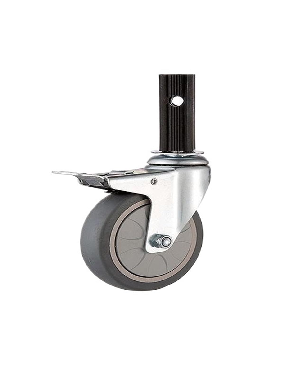 MXXDMOPD 4 Pieces/lot inches Hotel Restaurant Reception Dining cart casters Trolley Bowl car Cleaning Accessories(A-brake Wheel)