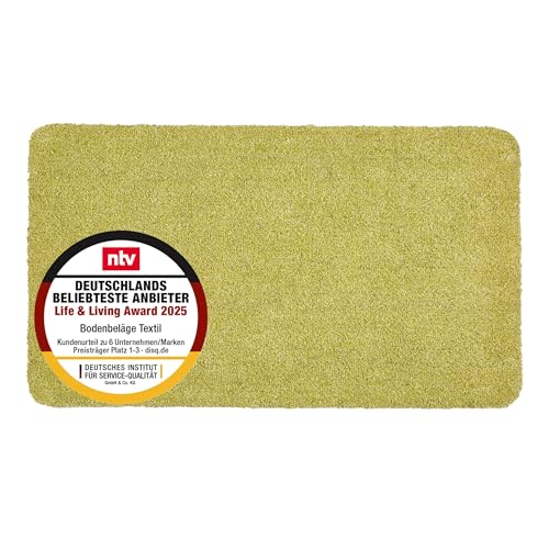 Astra Schmutzfangmatte innen waschbar 75x130 cm – Sauberlaufmatte grün 100{d337204d5b4284baf3b5c572a4666f2eb17574cd7f2d59ceff6feeb98ade2b36} Baumwolle Matte - Entra SAUGSTARK - rutschfeste Fußmatte pflegeleicht Astra Schmutzfangmatte innen waschbar 75x130 cm – Sauberlaufmatte grün 100{d337204d5b4284baf3b5c572a4666f2eb17574cd7f2d59ceff6feeb98ade2b36} Baumwolle Matte - Entra SAUGSTARK - rutschfeste Fußmatte pflegeleicht