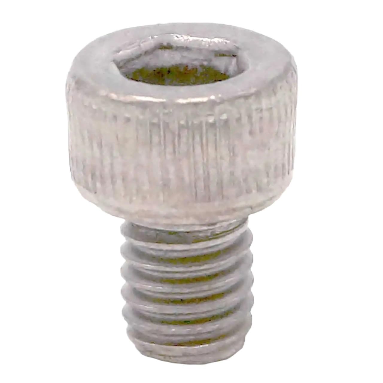 Zylinderschrauben mit Innensechskant metrisch, Titan GR2 TA2 M5x0,8 Innensechskantschrauben, Nylonmuttern, 10 Stück, verschiedene Größen(M5x45mm)