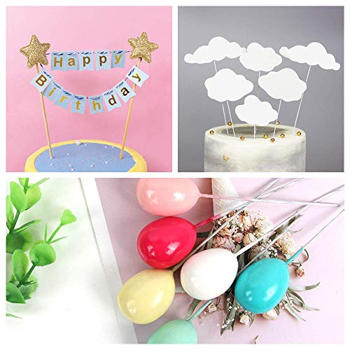SNOWZAN Regenboog ballonnen wolken taart topper Rainbow Cloud Moon Star ballon taartdecoratie verjaardag taart decoratie… - Image 5