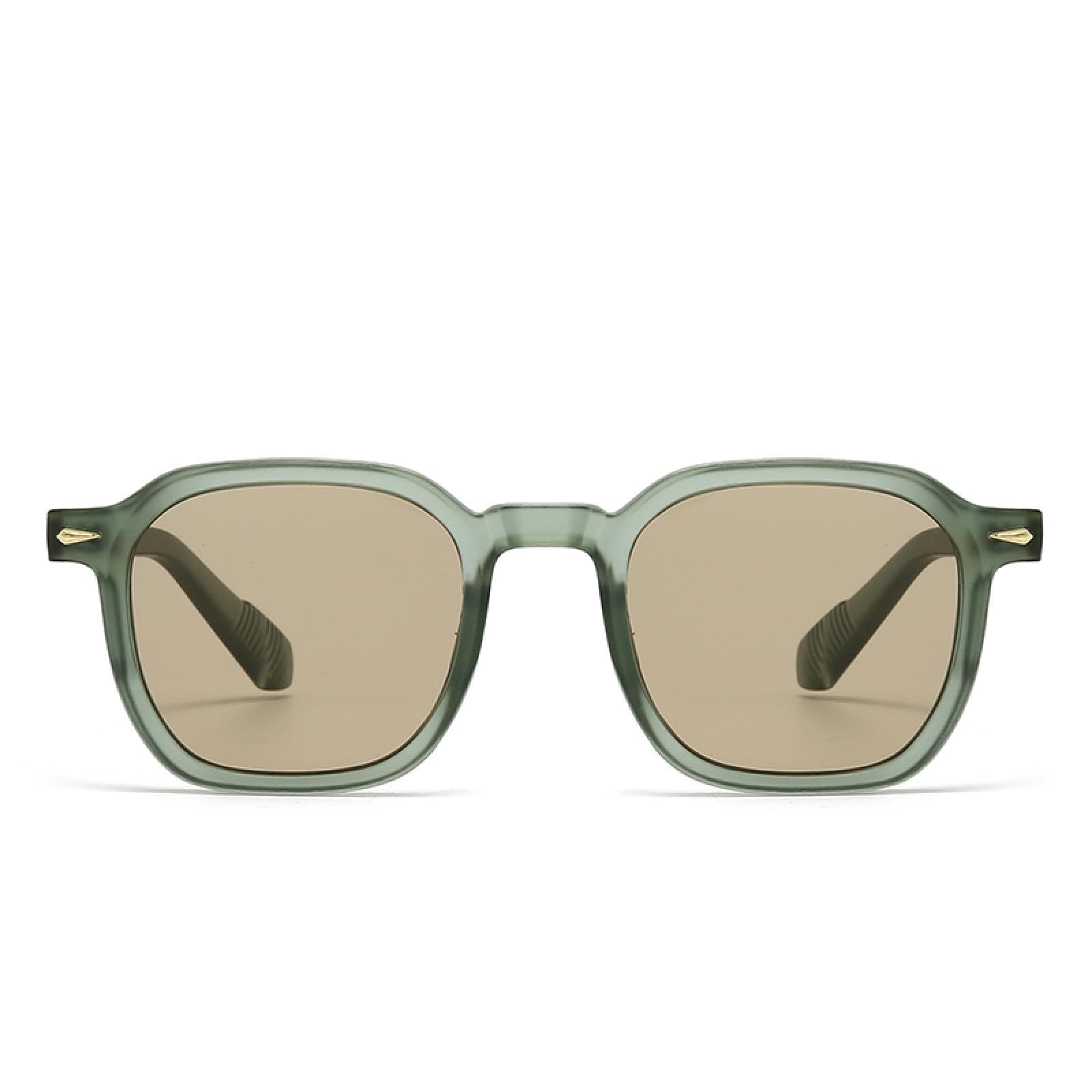 Modne męskie okulary lotnicze retro okrągłe okulary przeciwsłoneczne