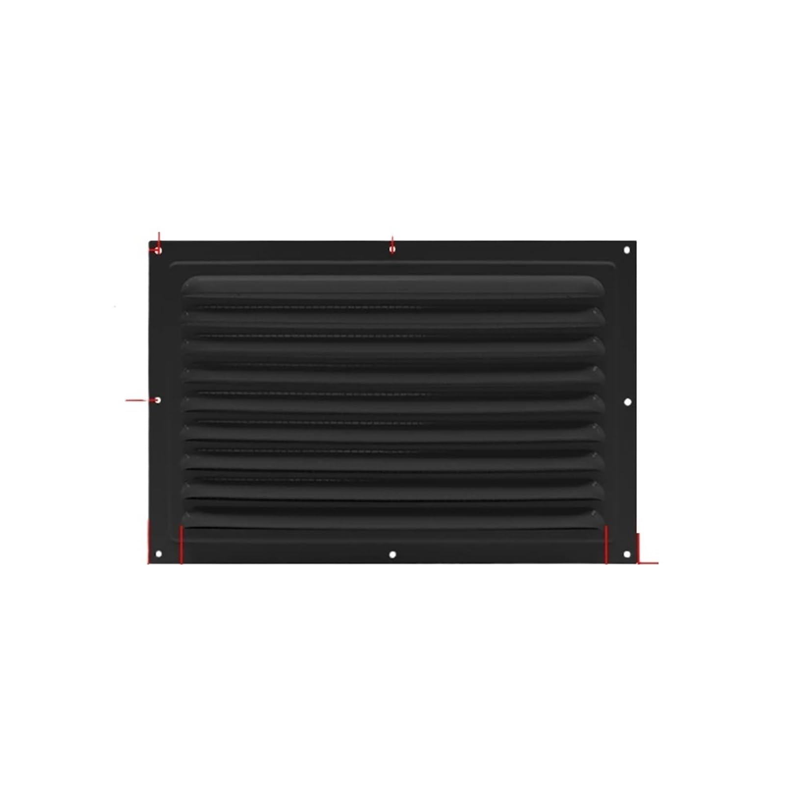 Ventilator Grille Air Outlet Ventilation System Extractor Enhanced Design Resilient Aluminum Alloy for air Vent(200x300cm)