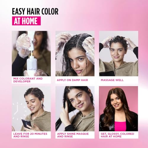 Image of L Oreal Paris Casting Creme Gloss Hair Color - 200 Ebony Black (87.5g+72ml)
