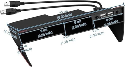 Miniatura 2 de JSCARLIFE Caja organizadora de tablero central para Toyota RAV4 2020, caja de almacenamiento de consola central con doble salida USB