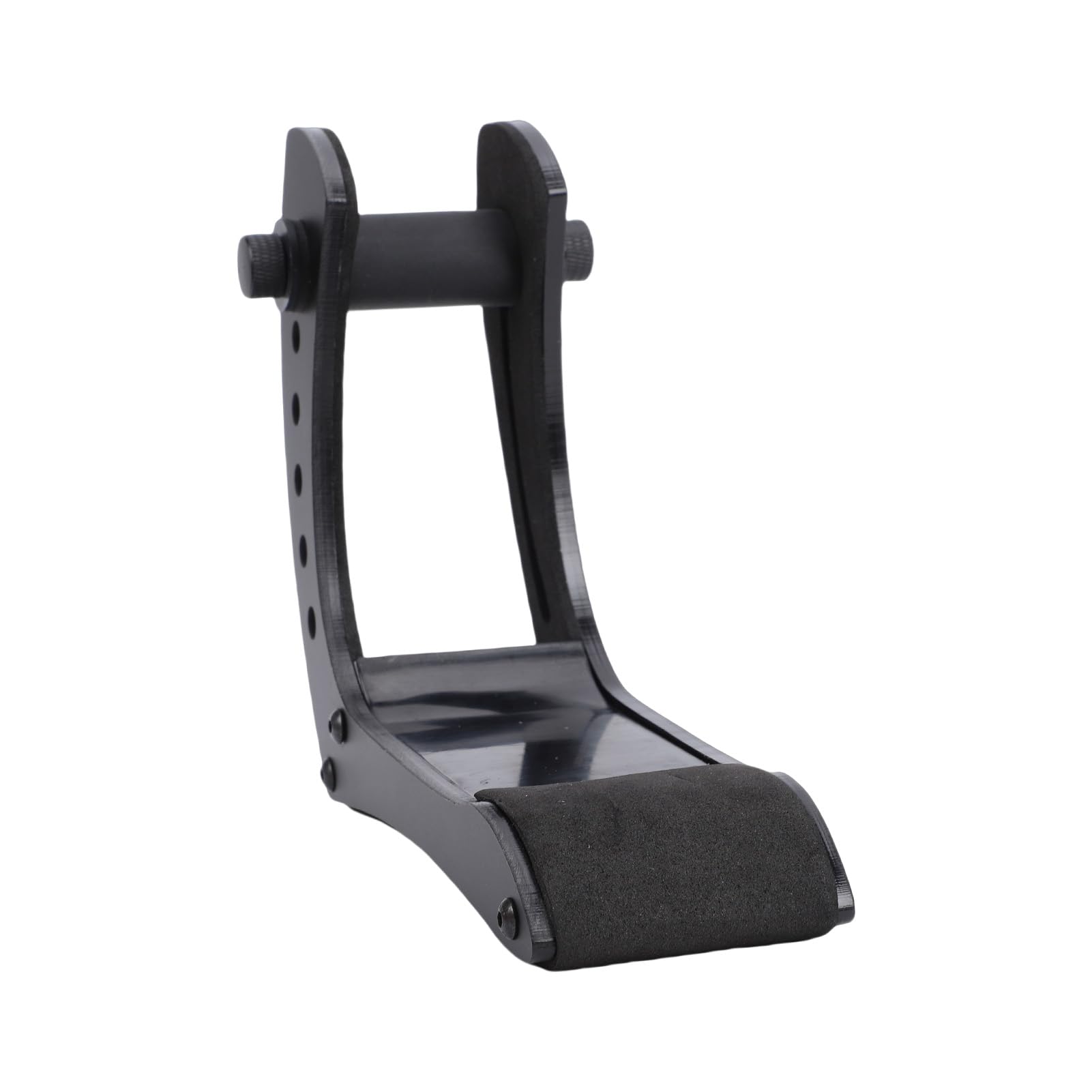 VBESTLIFE Soporte Ergonómico para Guitarra Eléctrica, Altura Ajustable en 6 Posiciones, Soporte para Patas para Reposapiés, para Patas para Guitarra Eléctrica (BLACK)