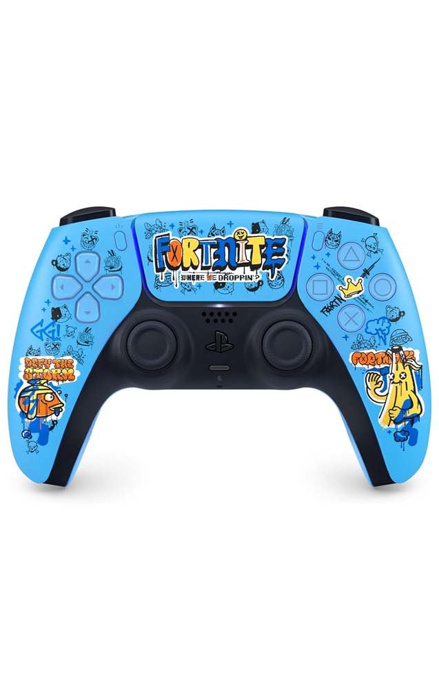Sony, Manette PlayStation 5 officielle DualSense, Sans fil, Batterie rechargeable, Bluetooth, Compatible avec PS5, Édition : Fortnite