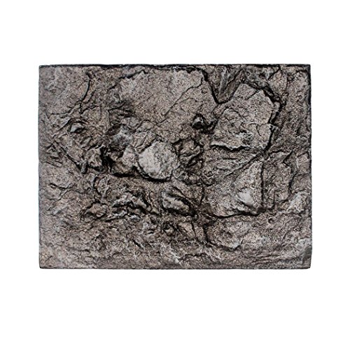 hunpta Fondo de espuma 3D para acuario, piedra de reptil, fondo de...