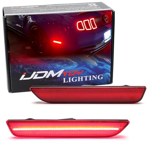 Lámpara LED lateral trasera roja para Ford Mustang 2010-14 miniatura 1