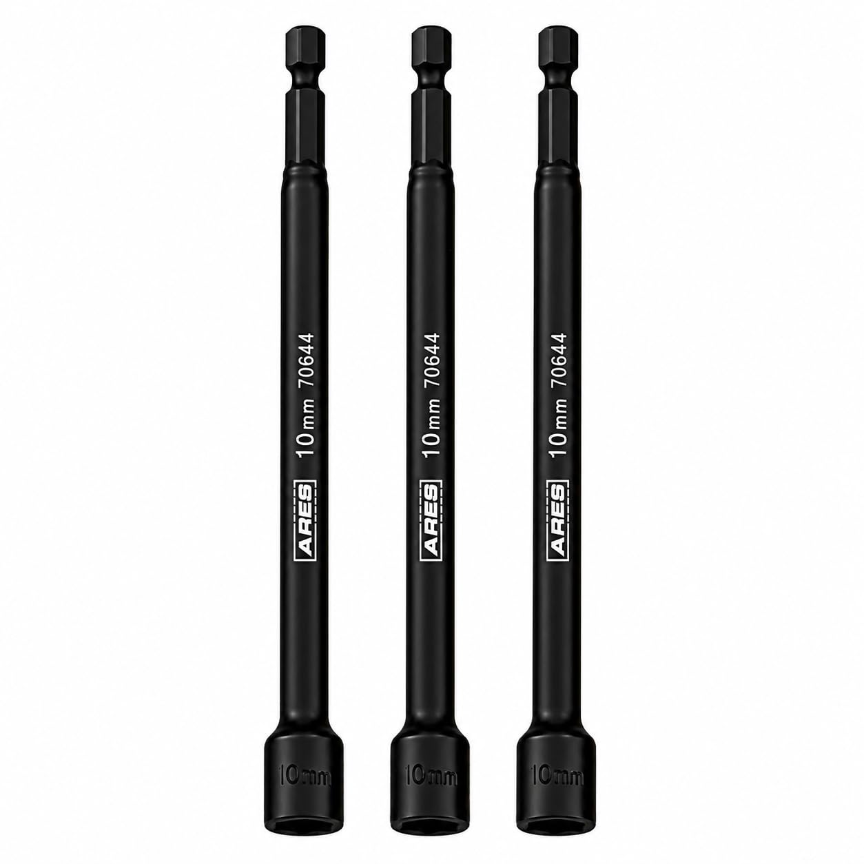 Amazon.com: ARES 27006-3-Piece 10mm Magnetic Impact Nut Driver Bit