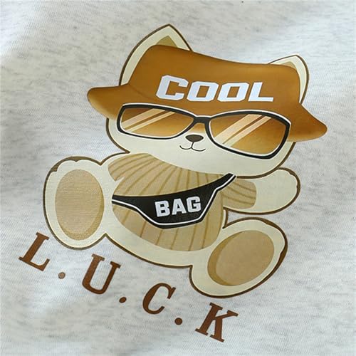 2025 Boys Long Sleeve Printed Sweatshirt Spring Autumn Children's Loose Fit Lightweight Basic Pullovers Shirt Tops3