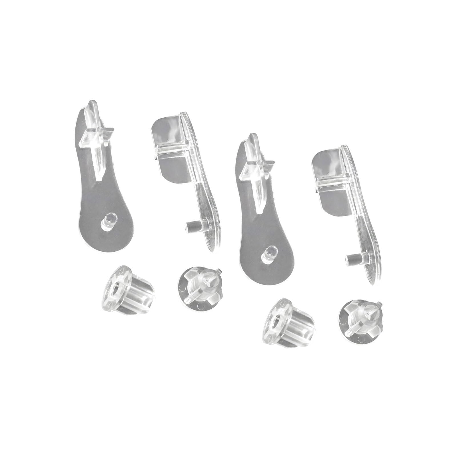 Hgenahgtf Set 1 Rails End Plugs For Blinds Compatibility With Multiple Brands And Window Blind Bottom Cover Window Blind Bottom Plug