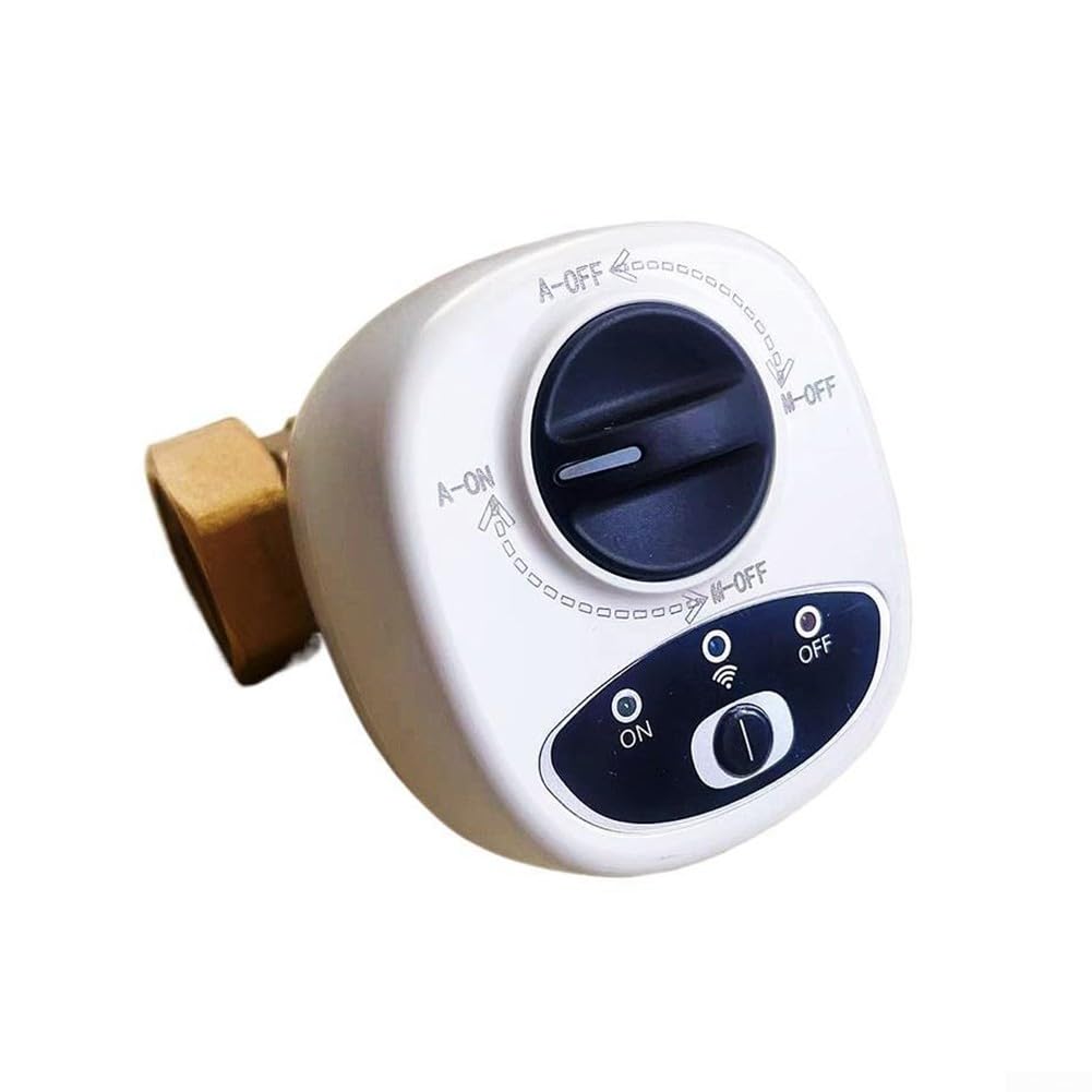 Smart WiFi Water Vavle, válvula de agua inteligente WiFi válvula de cierre de agua para control inalámbrico DN15/DN20/DN25 (DN20)
