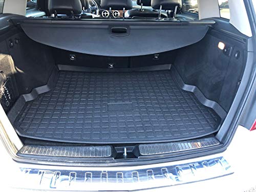 Premium Cargo Liner for Mercedes-Benz GLK 2009-2015 - 100% Protection - Custom Fit Car Trunk Mat - All-Season Black Cargo Mat - 3D Shaped Laser Measured Trunk Liners for Mercedes-Benz GLK