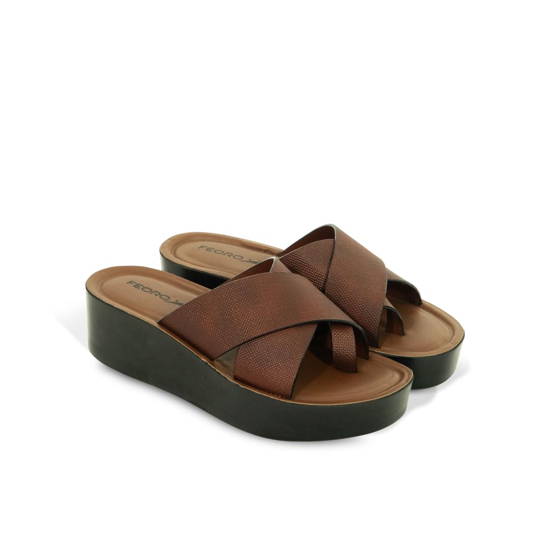 LUNA Cross Strap Slide Sandals-image-27