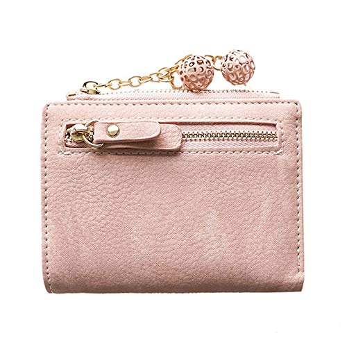 Women's Wallets Women Wallet Leather Short Zipper Coin Purse Multi-Card Position Credit Card Holder Bifold Fashion Cute Female Clutch Bag