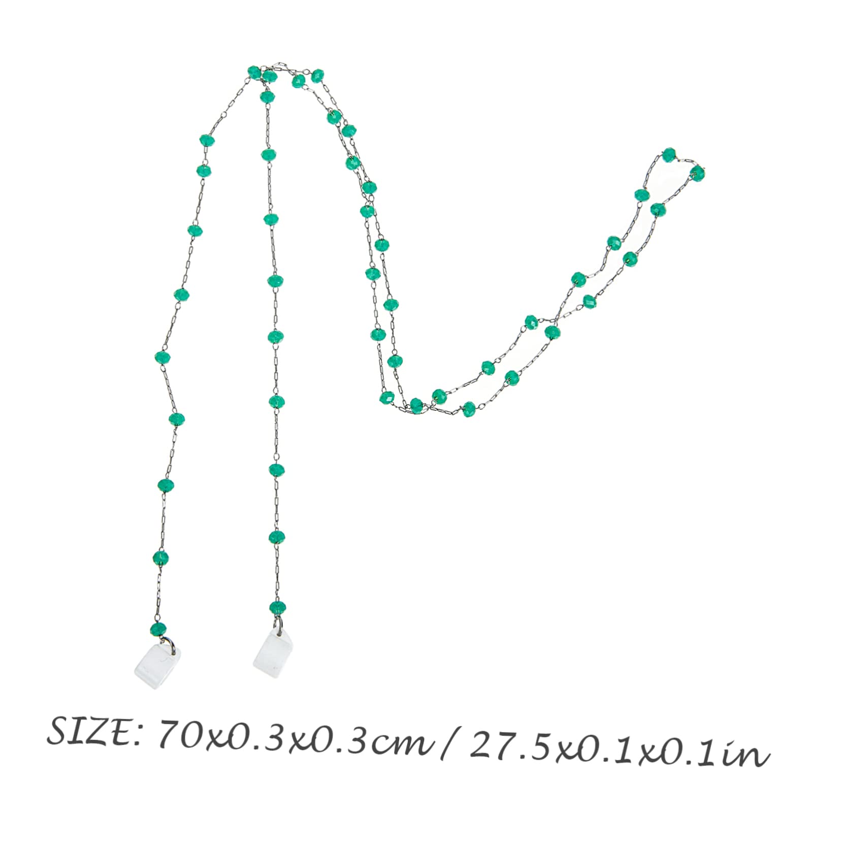 GALPADA Mini Earphone Chain Earphone Lost Chain Fashionable Earphone Holder for Women