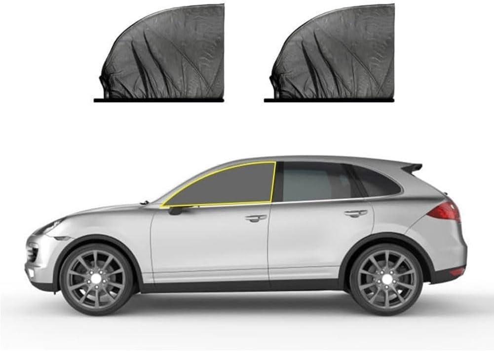 Car Window Sun Visor for Taurus 2015-2018, Sun Visor Block UV Rays Front and Rear Sun Visor Accessories, Front