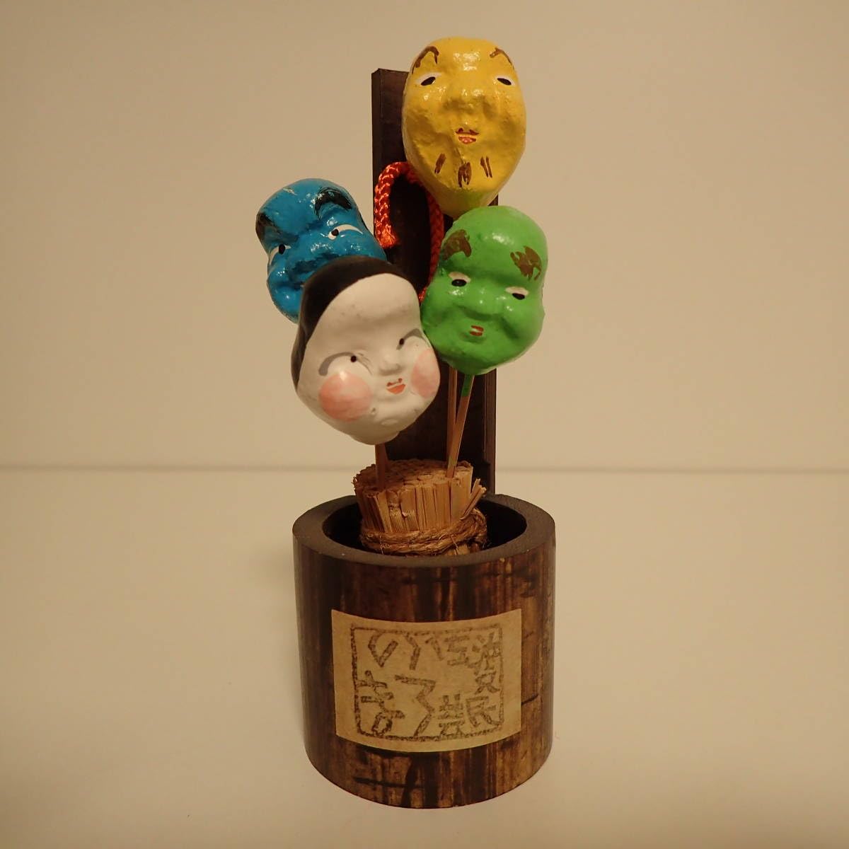 Amazon | 昭和レトロ佐渡島のろま人形新潟県民芸品郷土玩具和風置物