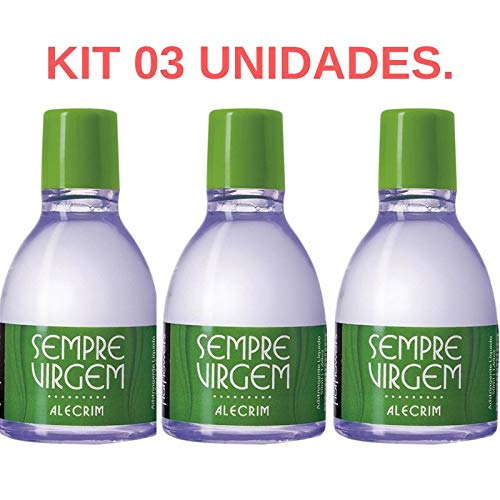 Kit 03 Sempre Virgem Adstringente Alecrim Hot Flowers - Sexshop