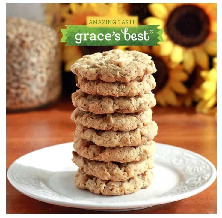 Miniatura 3 de Grace's Best Galletas - Bocadillo pequeño dulce y crujiente hecho con ingredientes naturales de calidad, semillas de girasol y avena enrollada,