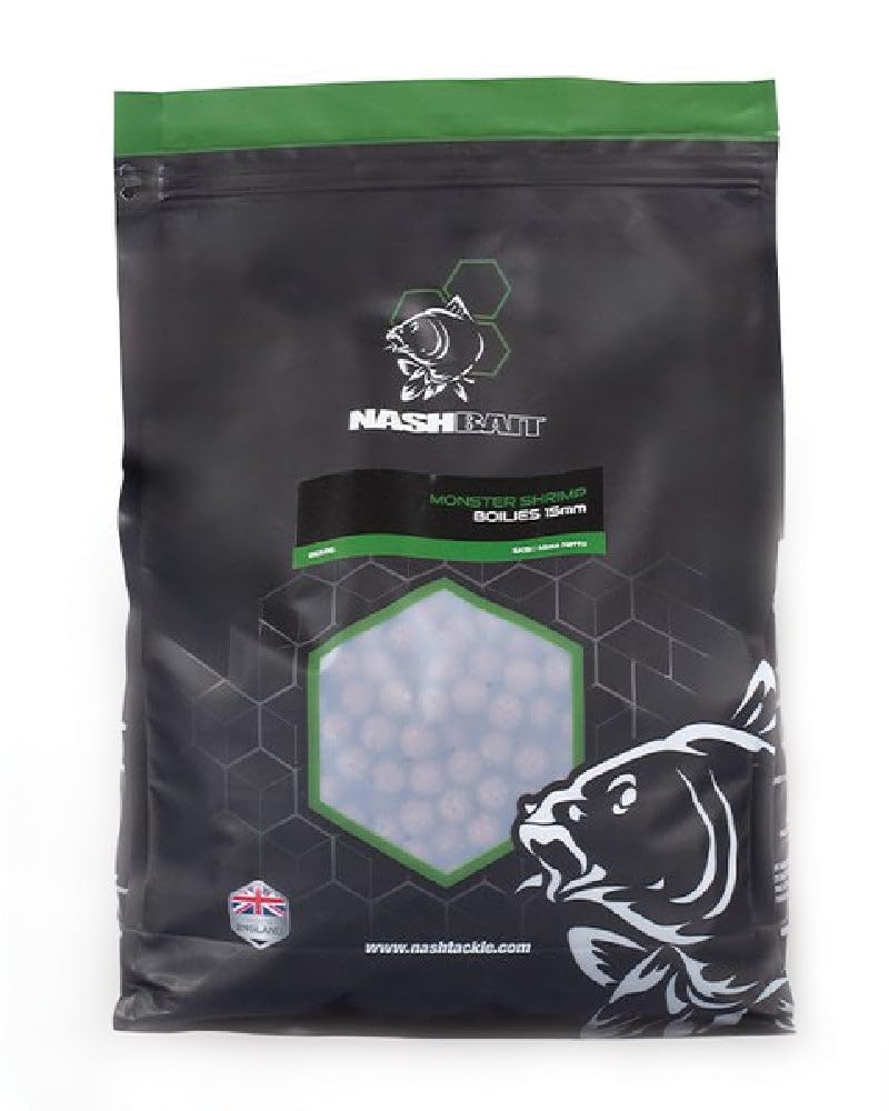 Nash Monster Shrimp Boilies 5kg: 20mm