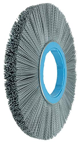 Image of Weiler 84750 12 inch Crimped Filament Nylox Wheel, .040 /80SC Fill, 4-1 /4 inch Arbor Hole, Made in The USA (Pack of 2)