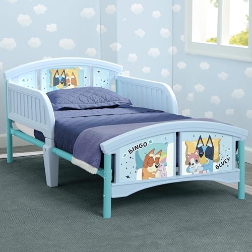 Image of Delta Children Plastic Toddler Bed, Bluey