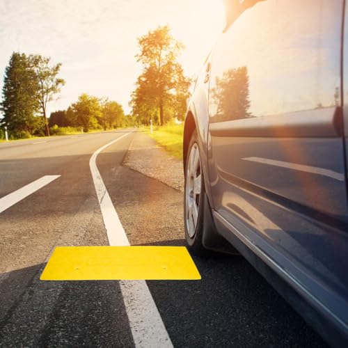 Rampas para puertas de coche de 3 cm de alto color amarillo, 2 unidades miniatura 3