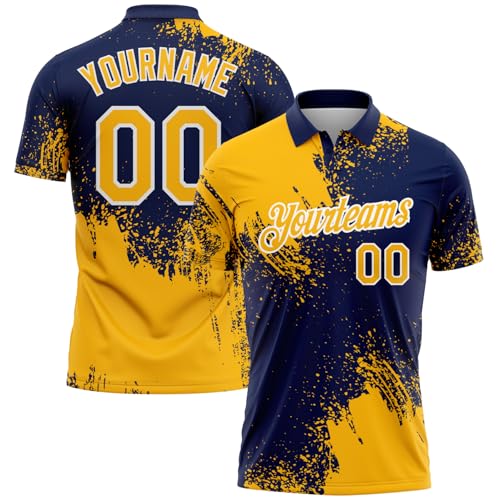 Custom Polo Bowling Shirts Adult Youth Personalized Golf Tennis Jerseys Sports Uniform Printed Name Number Logo