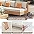WELYAS Patio Furniture Set 7 Piece Outdoor Sectional Free Combination Outdoor Couch with Thick Cushion All Weather Wicker Patio Conversation Sets for Backyard, Deck, Poolside