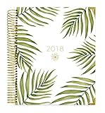 bloom daily planners 2018 Calendar Year Hard Cover Vision Planner - Monthly and Weekly Column View Agenda Organizer - January 2018 - December 2018 - (7.5