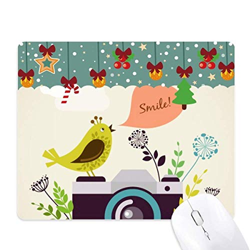 Tapis de souris de jeu oiseau caméra pour éviter les glissements tapis de bureau