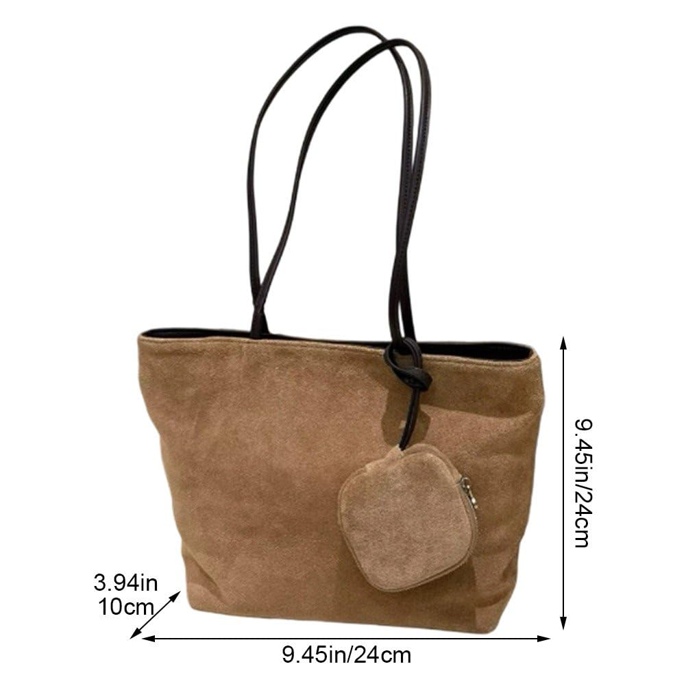 Borsa Tote retrò, Capiente, Casual, Versatile, a Tracolla, Ideale per Viaggi E Uso Quotidiano.