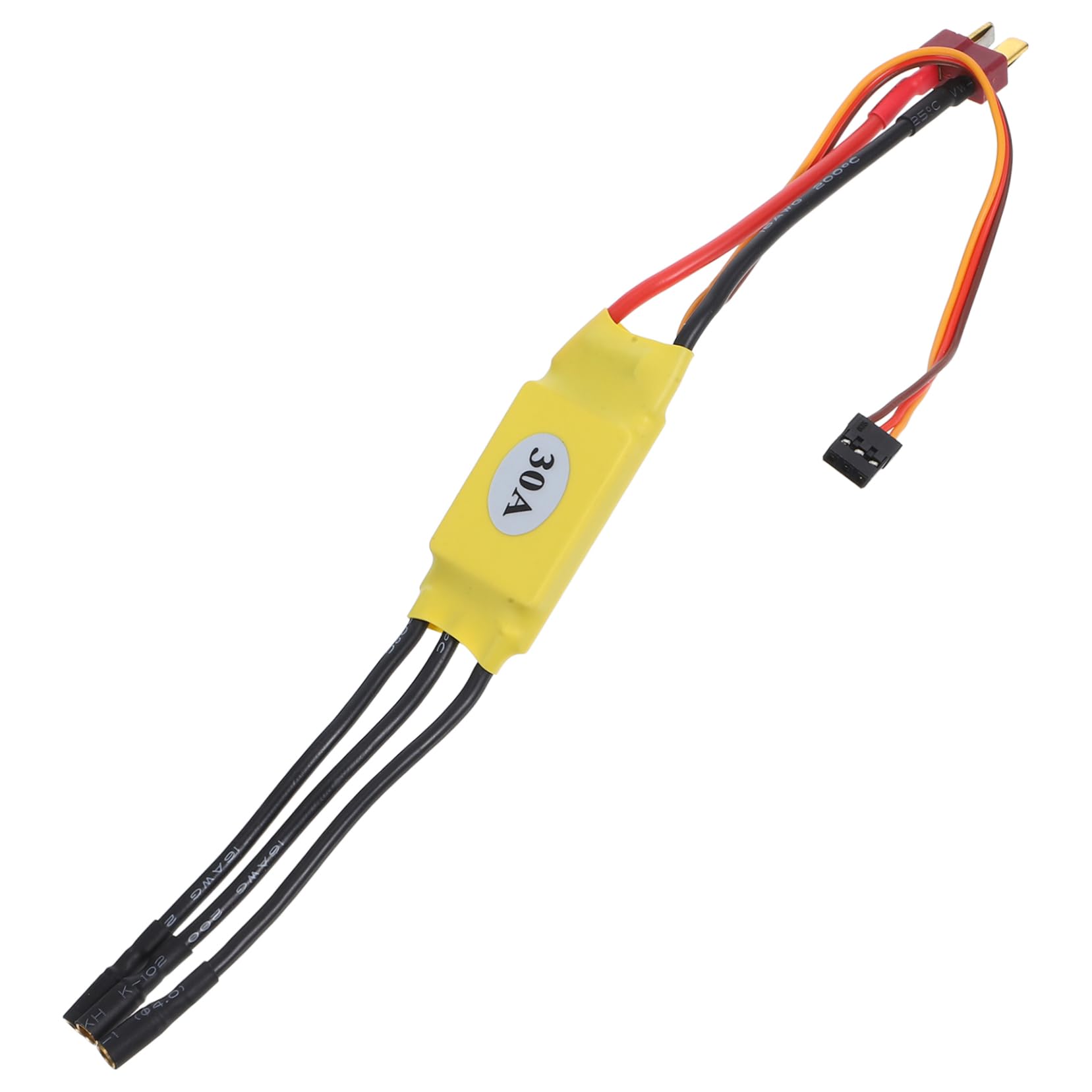 Ciieeo Esc Controller for Helicopters Wire Compatible with Multi Aircraft Input Voltage Cells Lithium Battery Compact