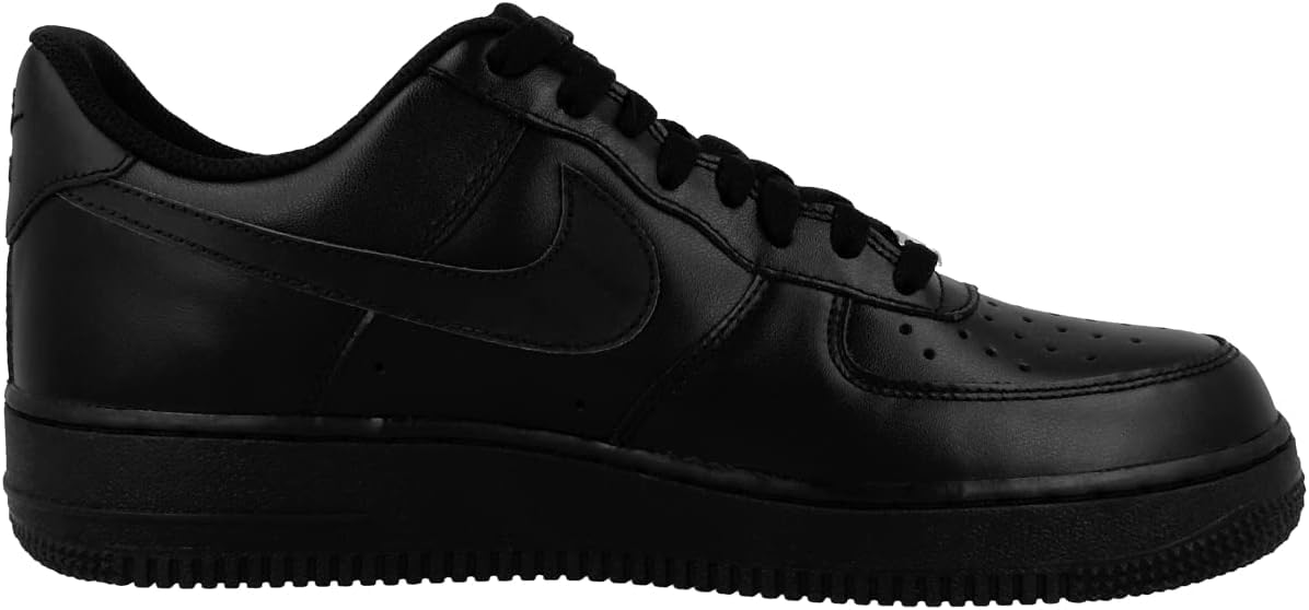 Nike Wmns Air Force 1 '07, Scarpe da Basket Donna, Full Black, 36 EU