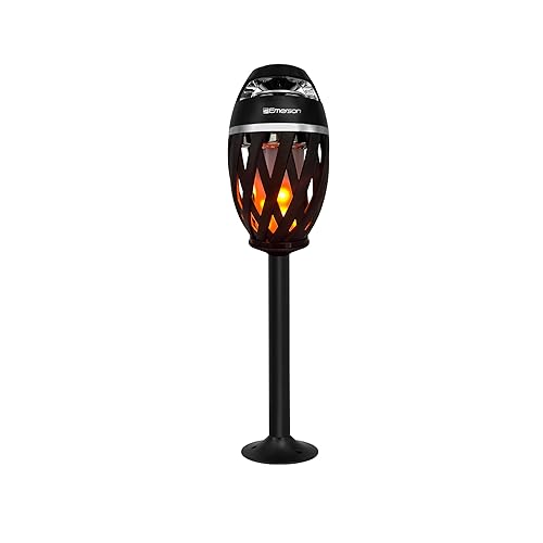 Emerson EAS-4000 Outdoor Flame Lamp with Bluetooth Speaker – Wireless