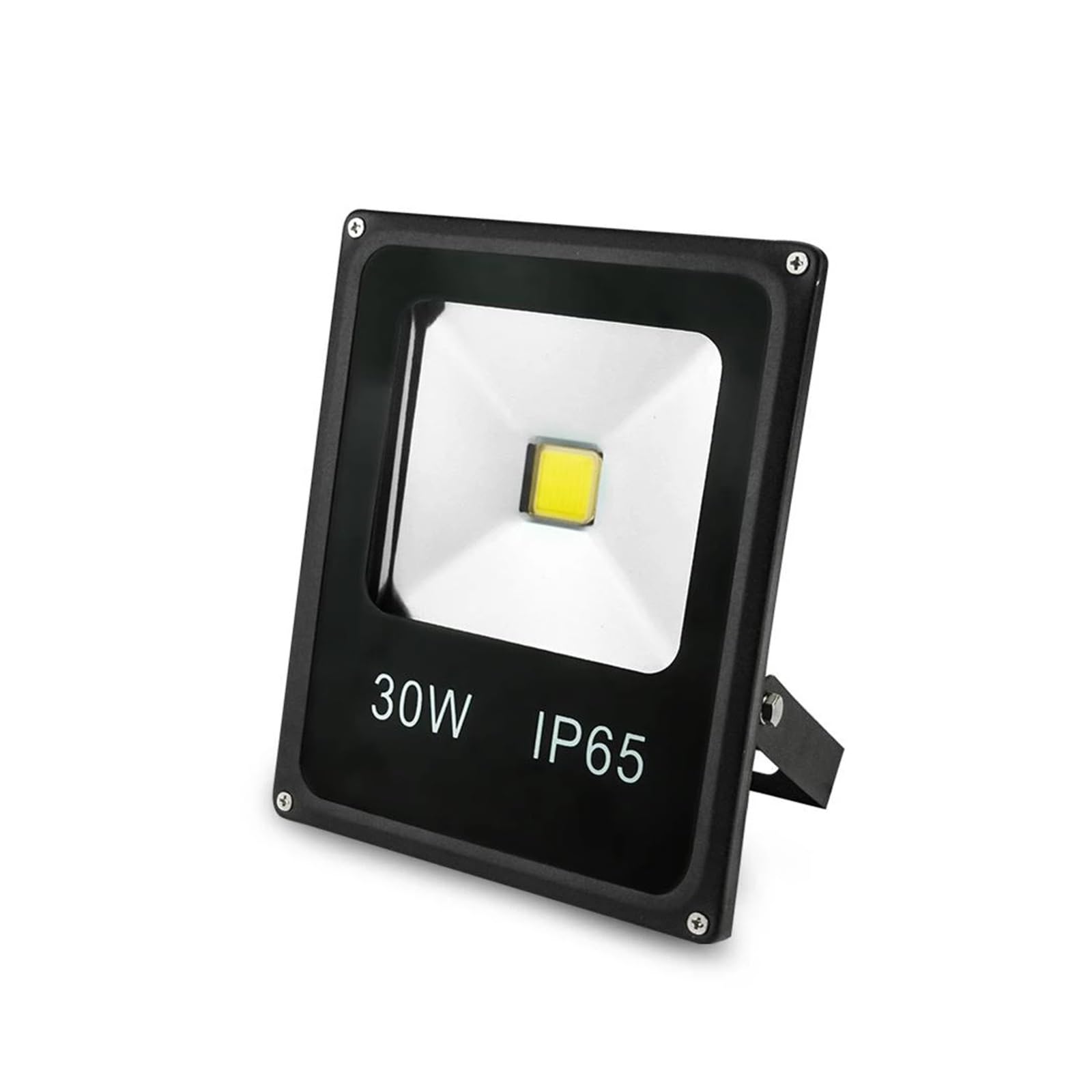 Światło Halogenowe LED 50W Reflektor LED Reflektor Oświetlenie Zewnętrzne Projektor Reflektor Kinkiet Kwadrat Ogrodowy(COB Warm White)