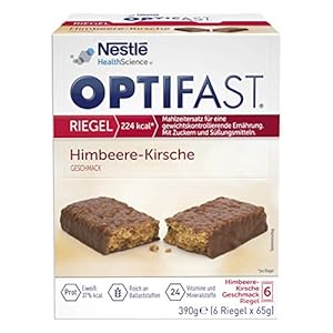 Optifast Riegel Himbeere-Kirsche Mahlzeitersatz