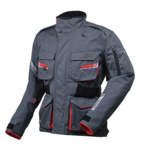 ラフアンドロード(ROUGH&ROAD) ジャケット ゴアテックス S(spring)S(summer)F(fall) ツアラージャケットフルパッド仕様 ガンメタ L RR7102