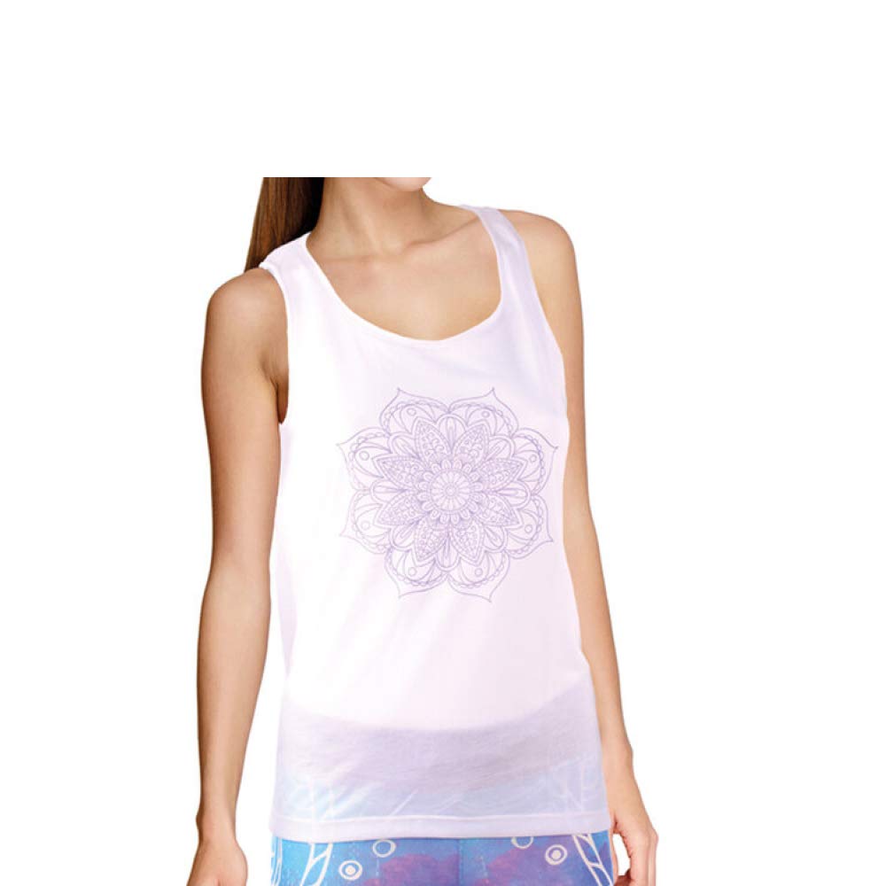 BiggDesign BiggYoga Karma Tank Top, Calm and Balance Themed, Special Artist Design, Yoga Athlete