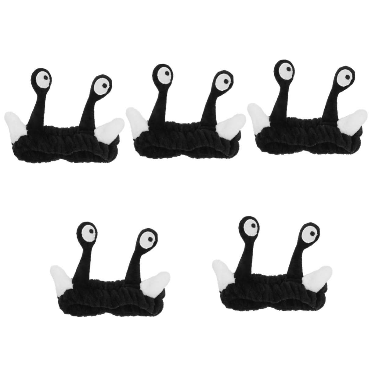 Healeved 5piezas Diadema De Maquillaje Para Niñas Banda De Cabello y Lujosa Para Limpieza Facial y Maquillaje Para Spa y Baño Diseño y Elegante