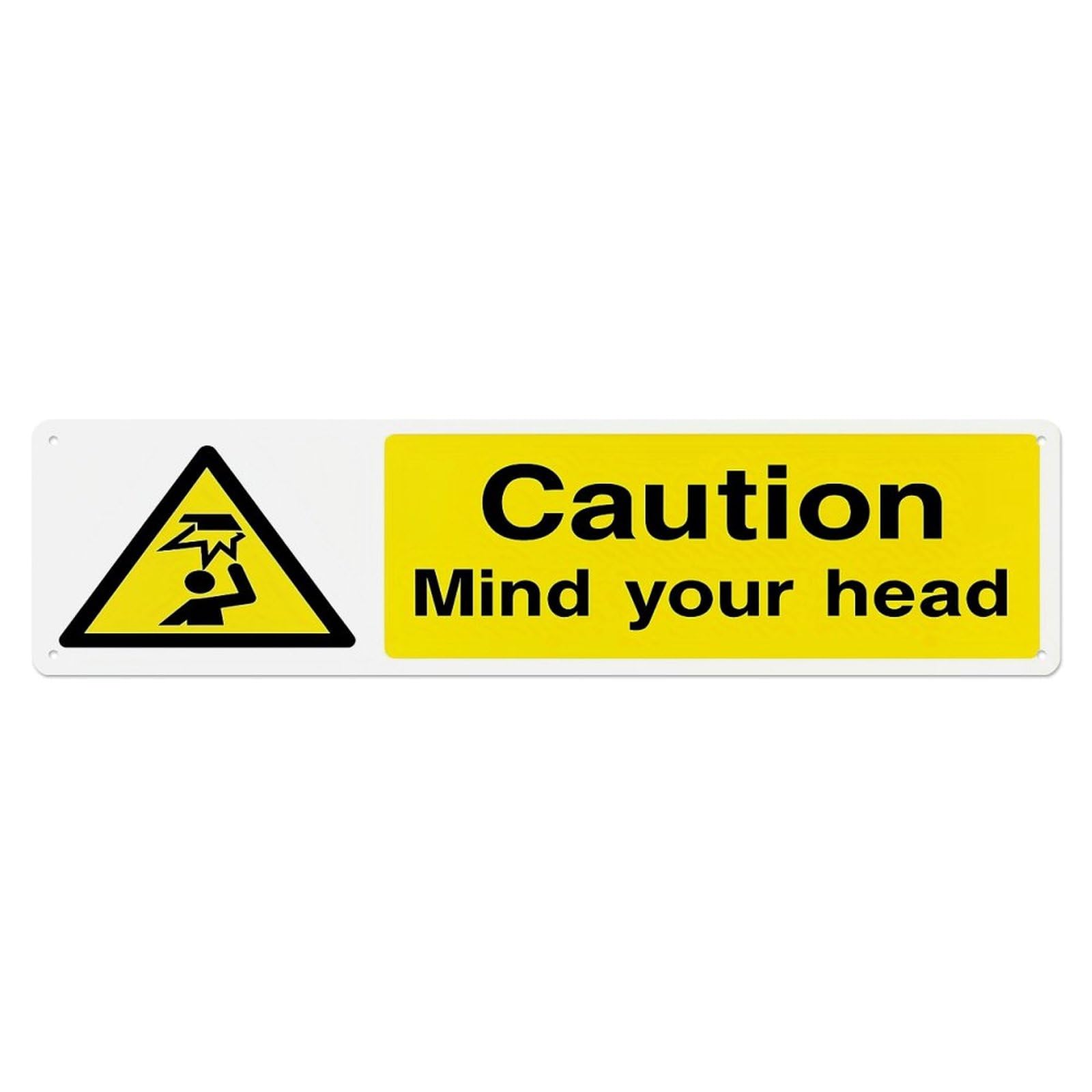 Caution Mind Your Head Sign Metal Tin Sign Plaque