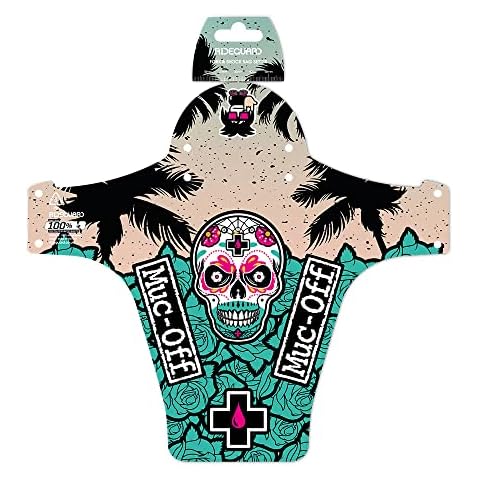 Muc-Off Ride Guard Faltbarer Vorderer Schutzblech, Tag der Schredden - Leichter Kunststoff-Schutzblech Cover
