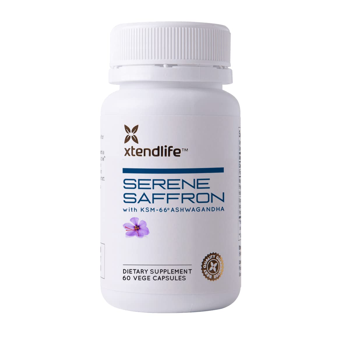 Xtend-Life, Serene Saffron, Manage Stress, Support Mood and Promote Wellbeing, (60 Capsules)