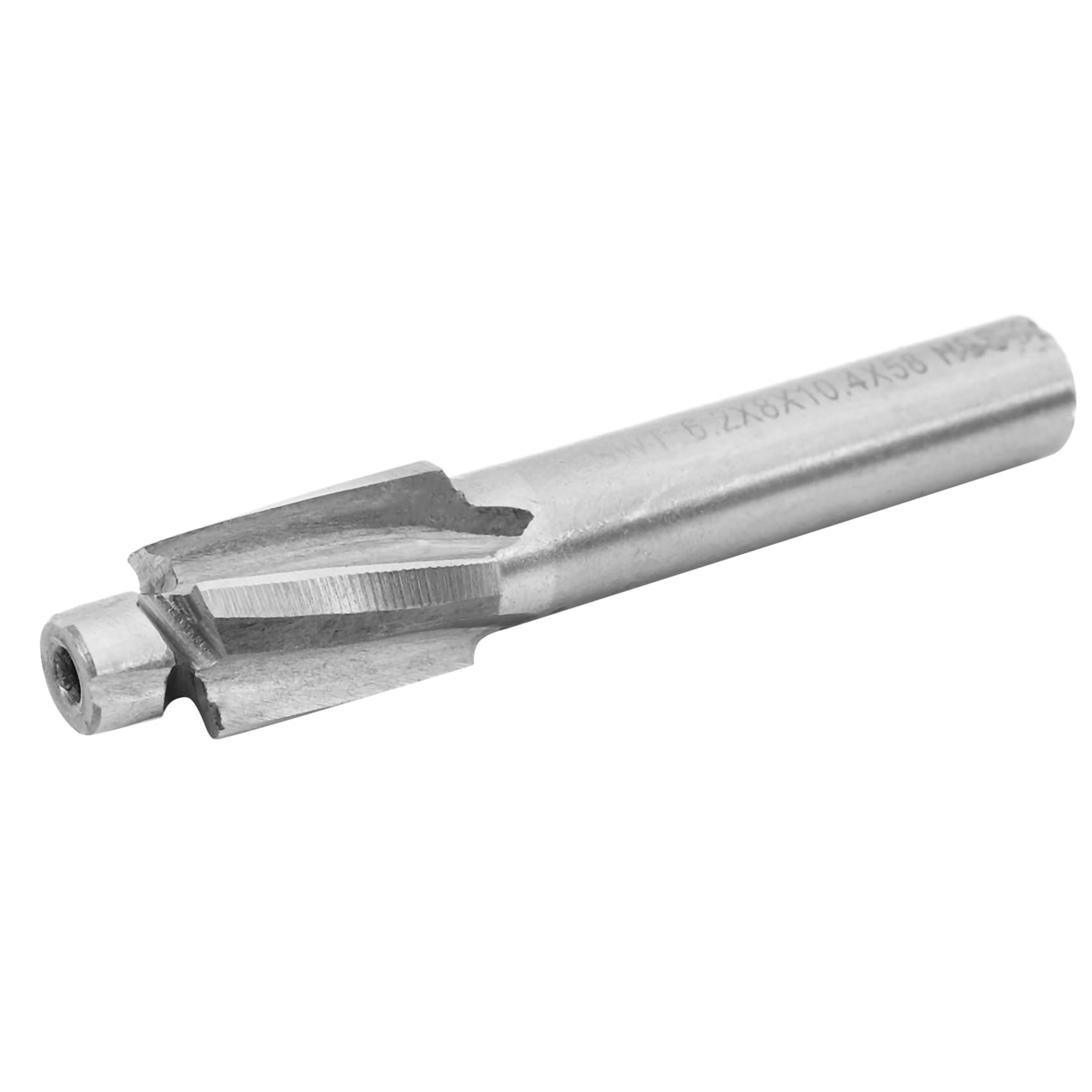 7 Brocas for ranurar, cortadores de Acero Alta Velocidad, Herramientas metalurgia con avellanado guiado M5 M6 M8