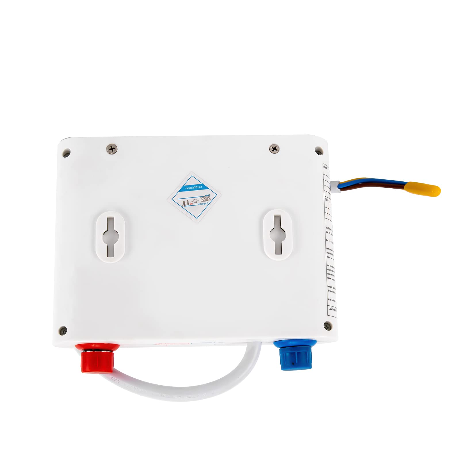 Scaldacqua istantaneo, scaldabagno elettrico, 5,5 KW, 30-55 ℃, dotato di indicatore LED, per lavabo, doccia o vasca da bagno