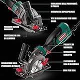 Zoom IMG-2 hychika sega circolare 750w mini Zoom IMG-2 hychika sega circolare 750w mini